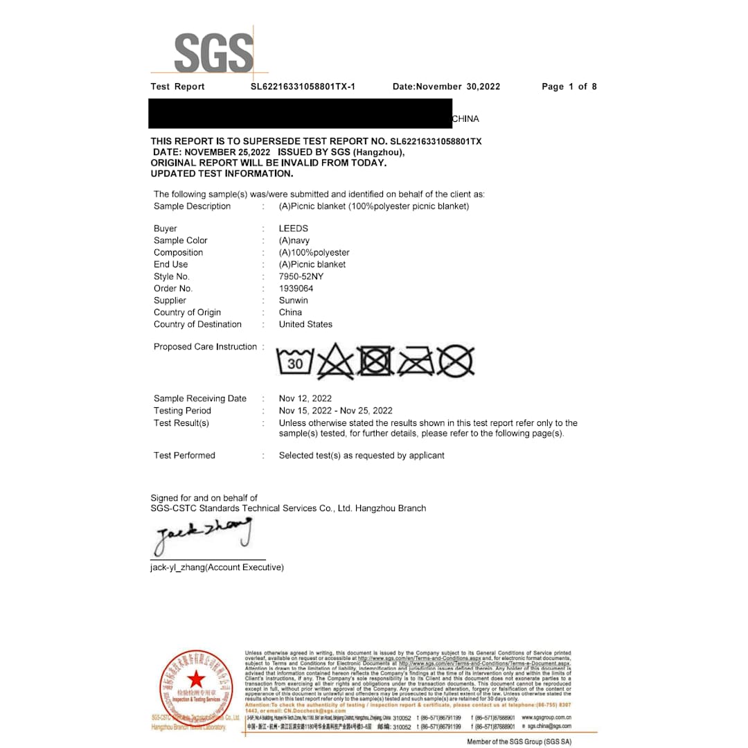 Field & Co. Field & Co.® Picnic Blanket - 7950-52 Blue