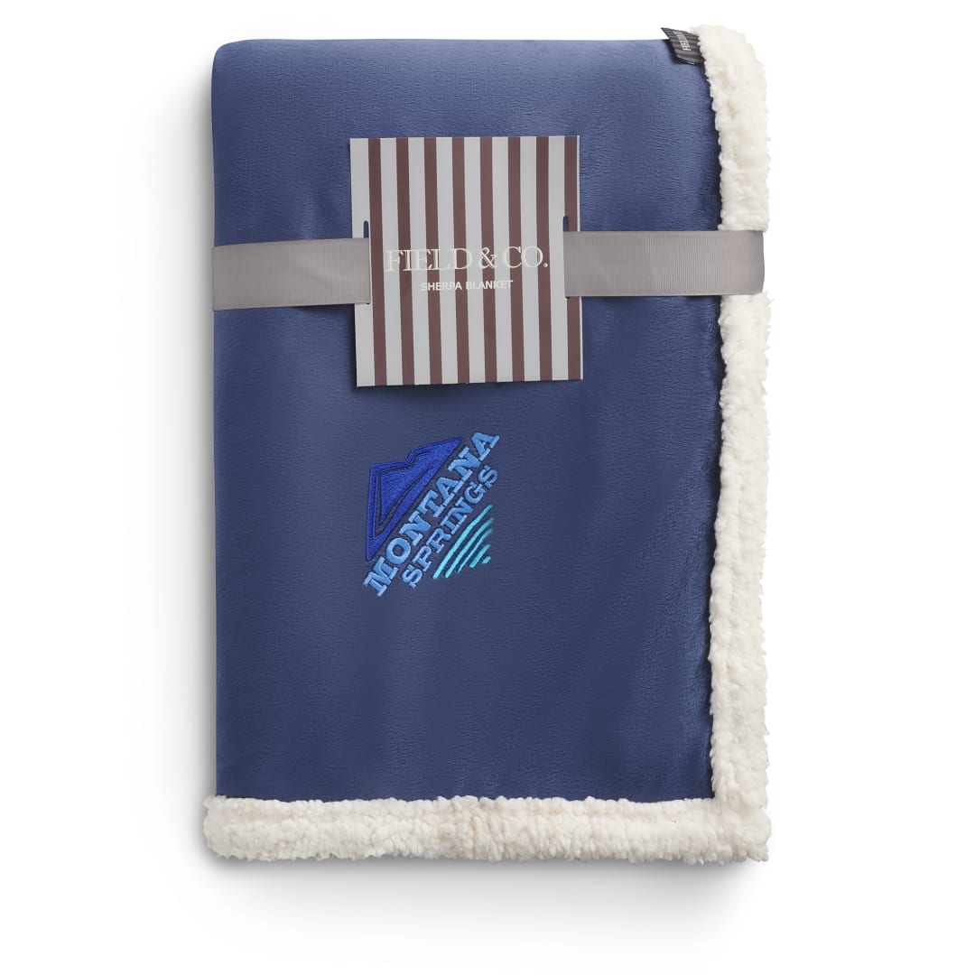 Field & Co. Field & Co.® Sherpa Blanket - 7950-57 Blue