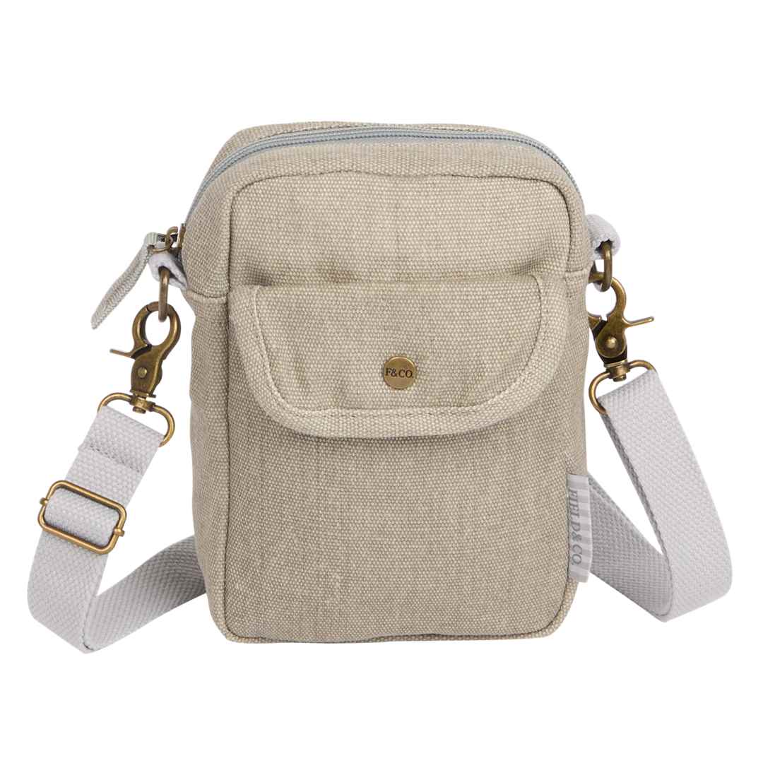 Field & Co. Field & Co Campus Cotton Crossbody Tote - 7950-65 Gray