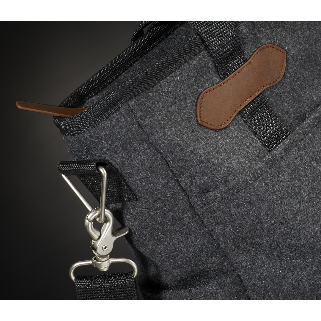 Field & Co. Field & Co.® Campster Wool 15" Computer Tote - 7950-86 Gray