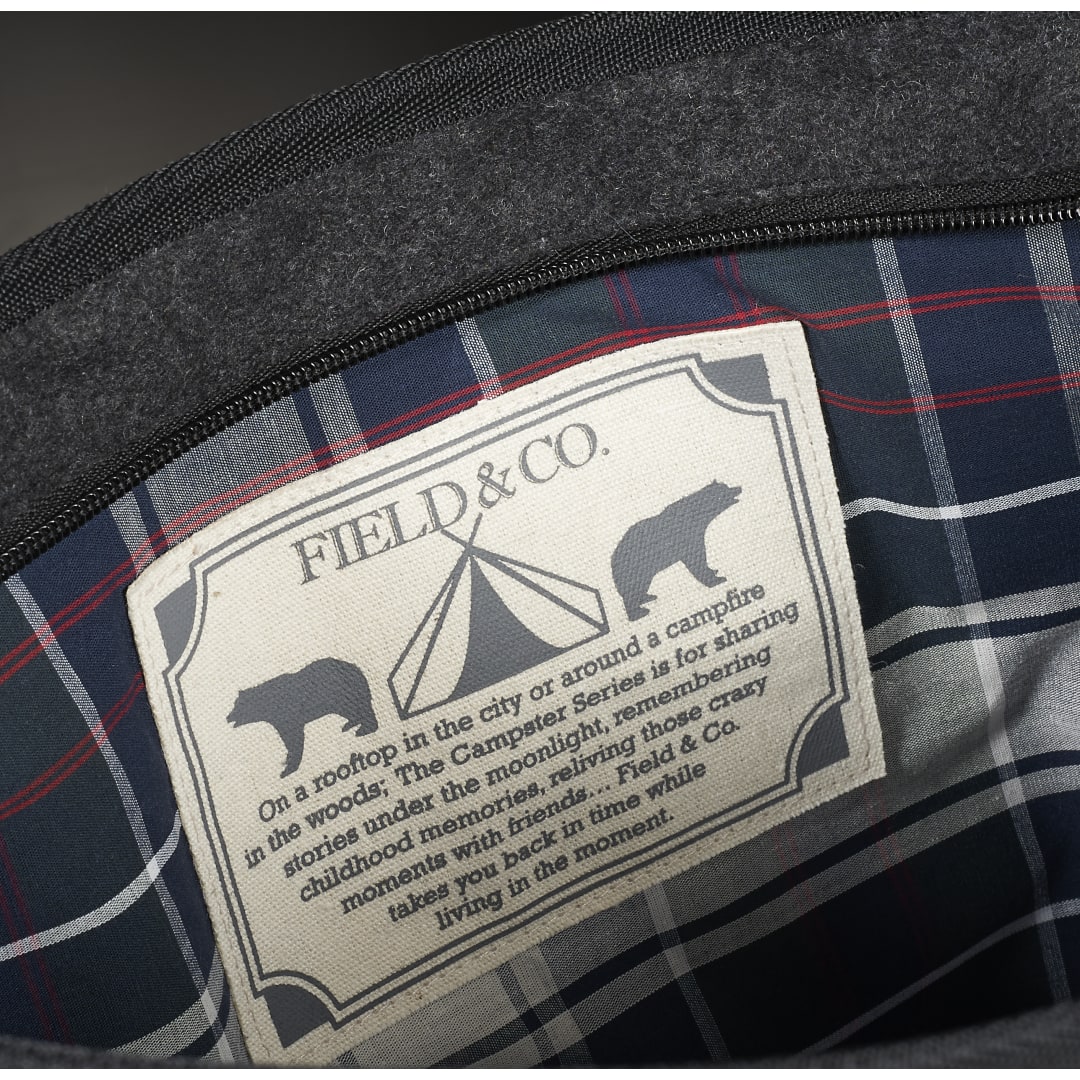 Field & Co. Field & Co.® Campster Wool 15" Computer Tote - 7950-86 Gray