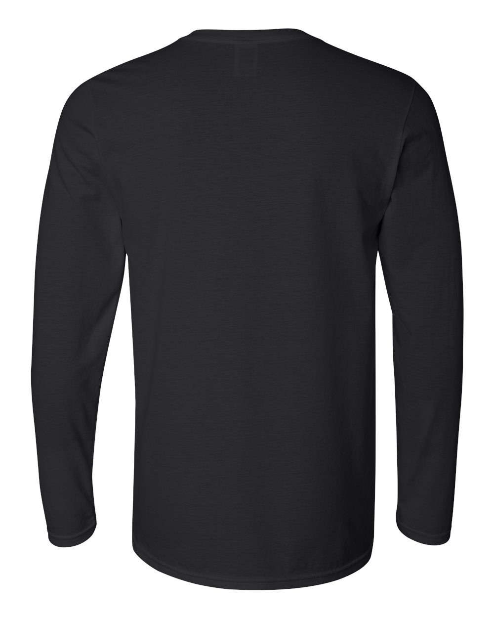 Gildan Unisex Softstyle® Long Sleeve T-Shirt - 64400 Black