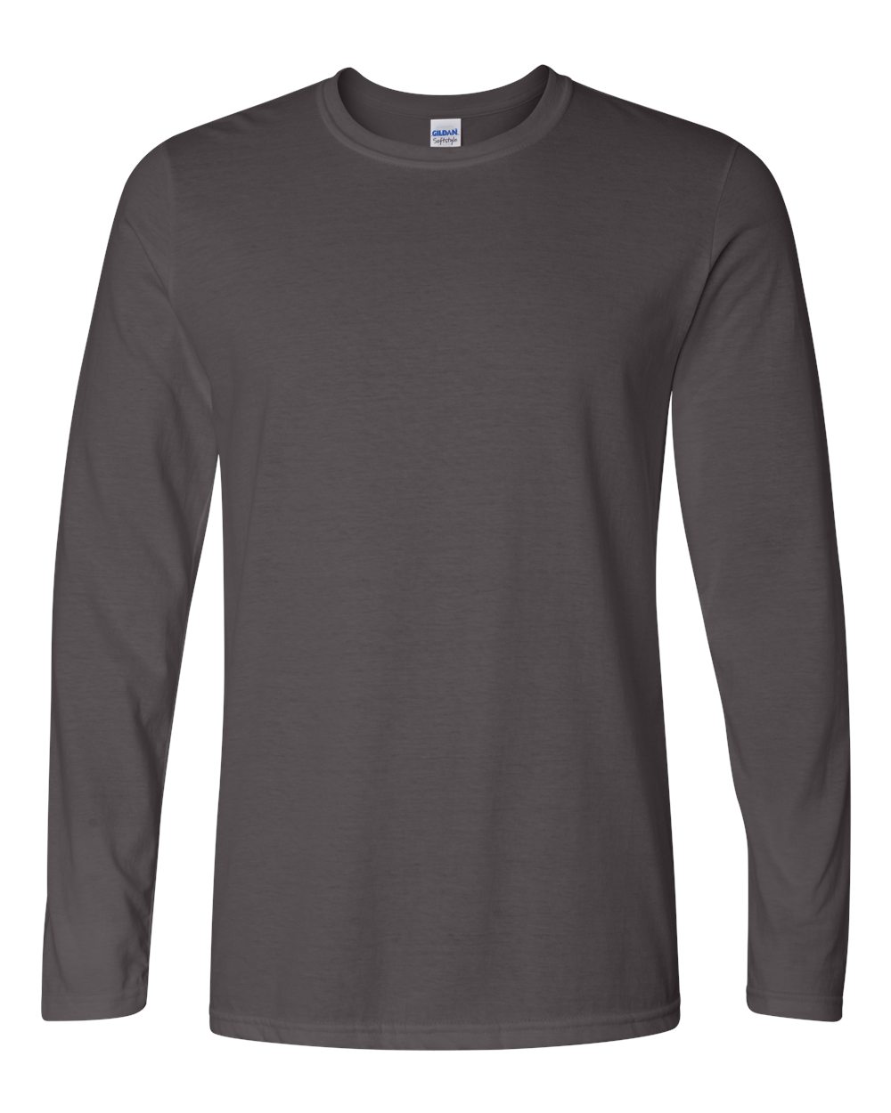 Gildan Unisex Softstyle® Long Sleeve T-Shirt - 64400 Charcoal