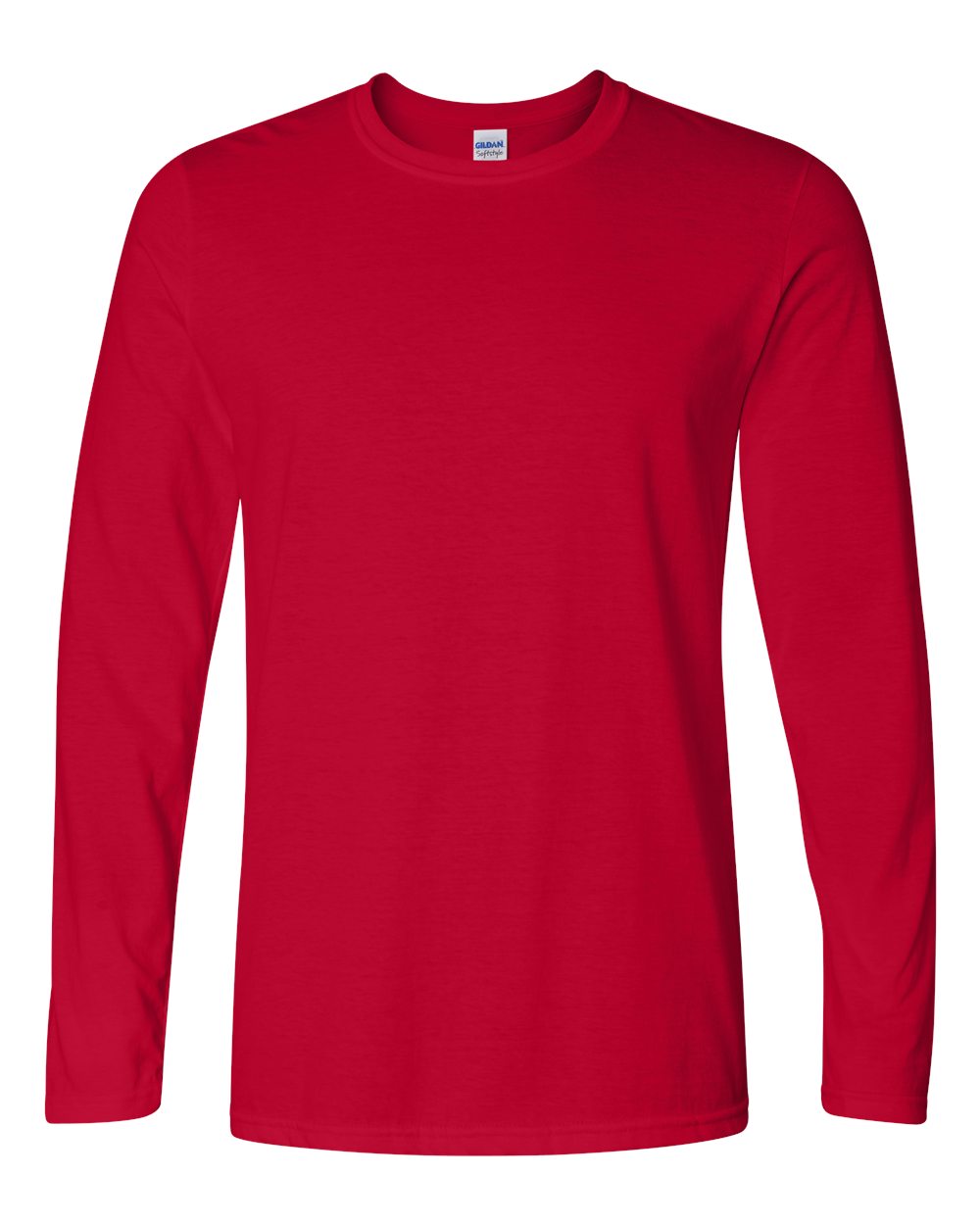 Gildan Unisex Softstyle® Long Sleeve T-Shirt - 64400 Cherry Red