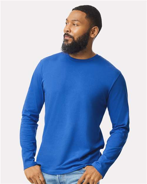 Gildan Unisex Softstyle® Long Sleeve T-Shirt - 64400 Royal