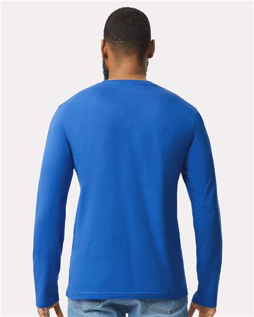 Gildan Unisex Softstyle® Long Sleeve T-Shirt - 64400 Royal