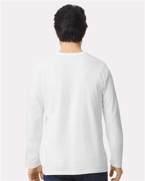 Gildan Unisex Softstyle® Long Sleeve T-Shirt - 64400 White