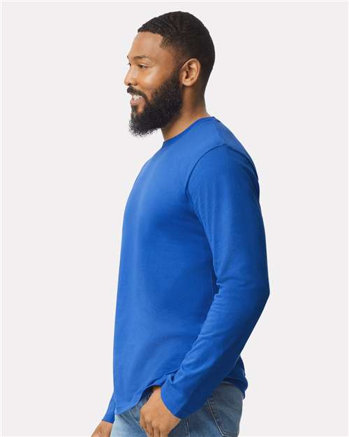 Gildan Unisex Softstyle® Long Sleeve T-Shirt - 64400 Royal
