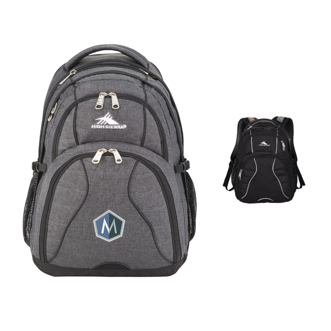 High Sierra High Sierra Swerve 17" Computer Backpack - 8050-37 Gray