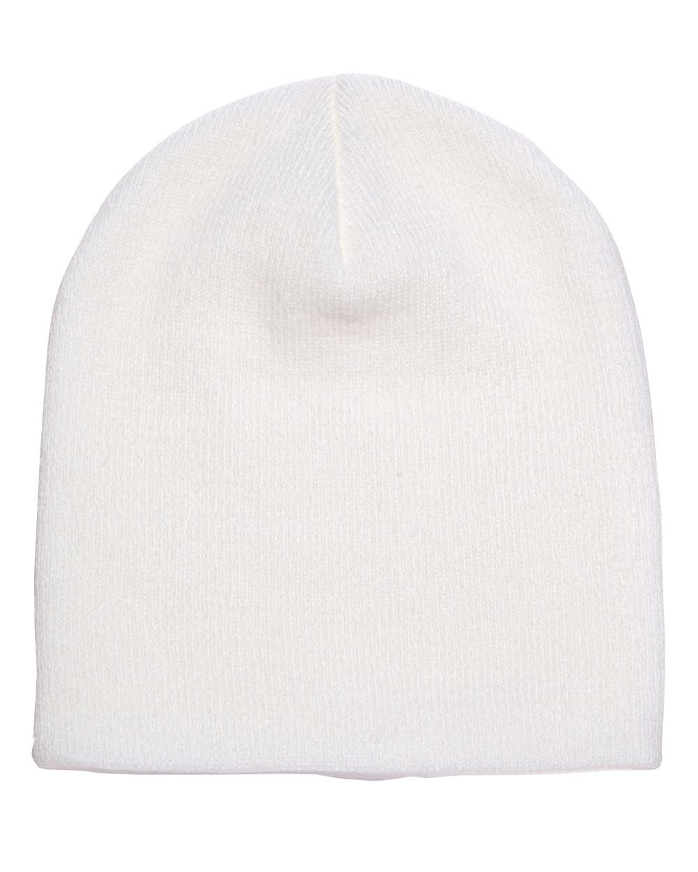 YP Classics 8 1/2" Beanie - 1500KC White