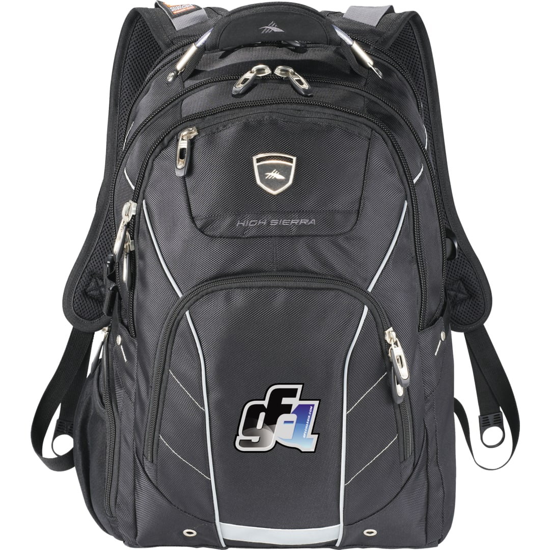 High Sierra High Sierra Elite Fly-By 17" Computer Backpack - 8051-33 Black