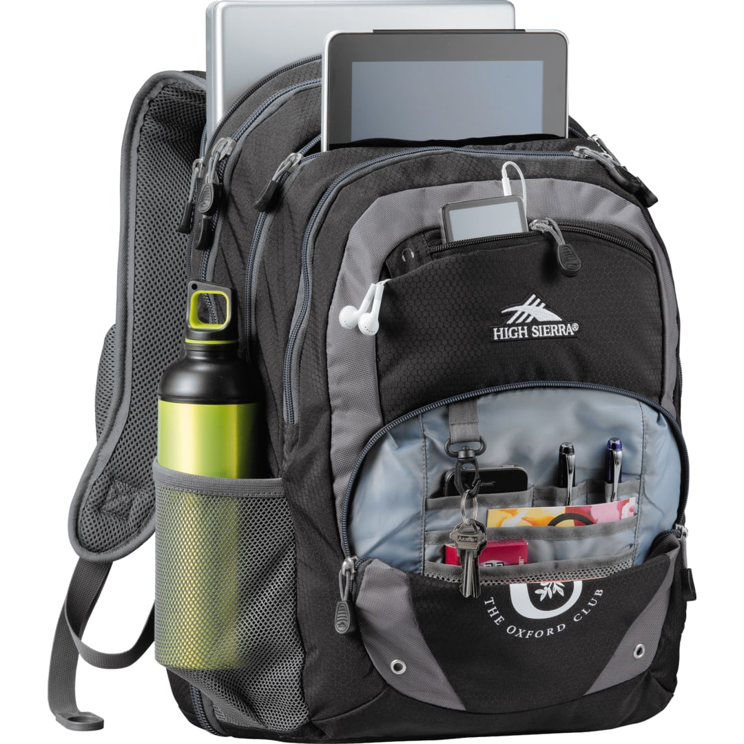 High Sierra Overtime Fly-By 17" Computer Backpack - 8051-87