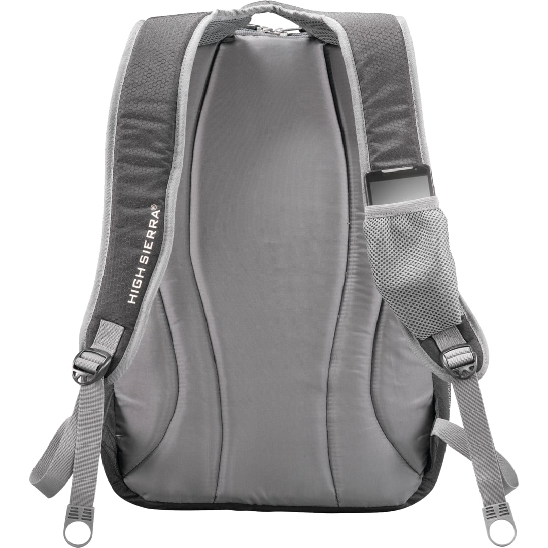 High Sierra High Sierra Overtime Fly-By 17" Computer Backpack - 8051-87 Black