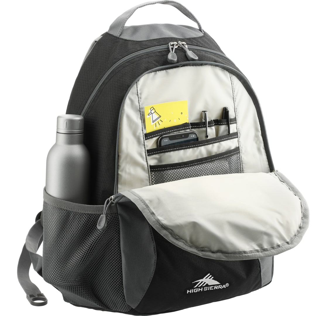 High Sierra High Sierra Curve Backpack - 8051-98 Black