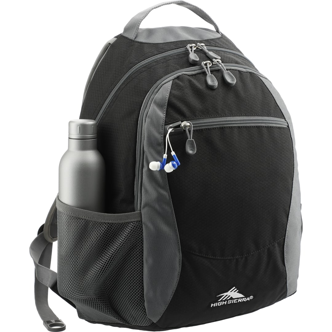 High Sierra High Sierra Curve Backpack - 8051-98 Black