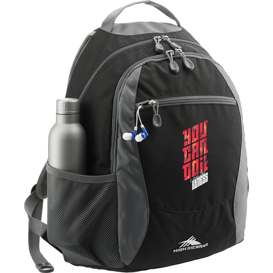 High Sierra High Sierra Curve Backpack - 8051-98 Black