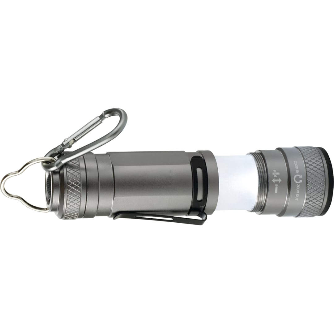 High Sierra High Sierra® Bright CREE Zoom Flashlight - 8052-14 Gray