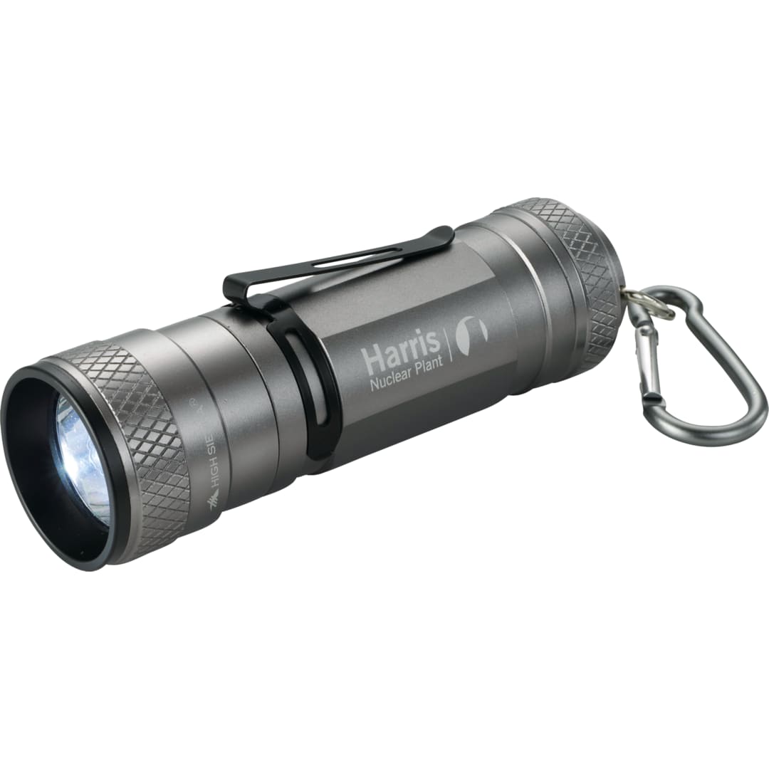 High Sierra High Sierra® Bright CREE Zoom Flashlight - 8052-14 Gray