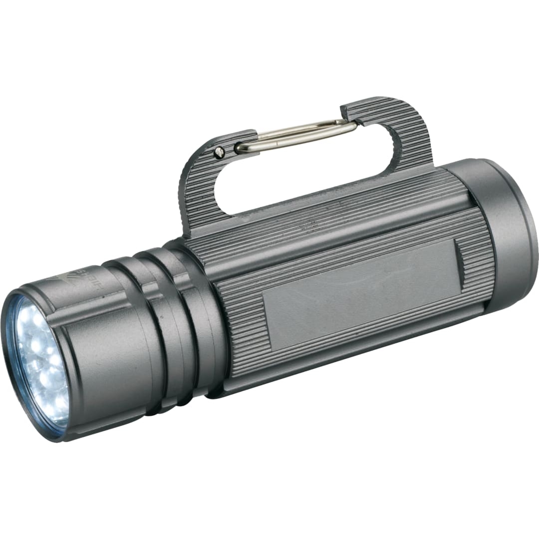 High Sierra High Sierra® Carabiner Hook Flashlight - 8052-16 Gray