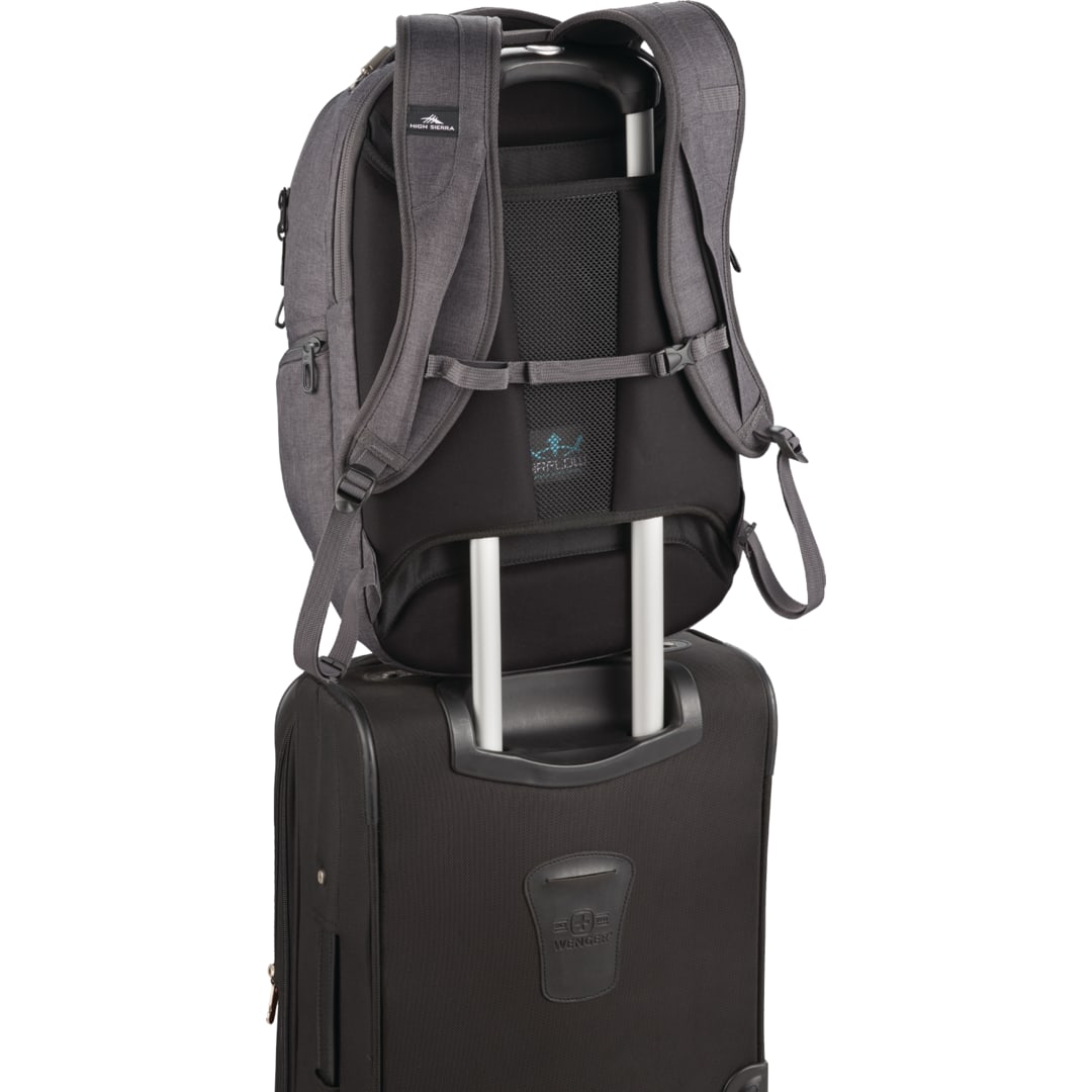 High Sierra High Sierra 17" Computer UBT Deluxe Backpack - 8052-53 Gray