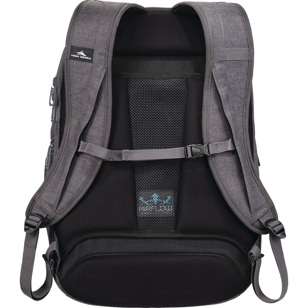 High Sierra High Sierra 17" Computer UBT Deluxe Backpack - 8052-53 Gray