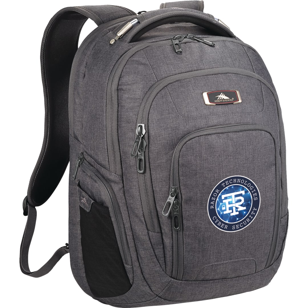 High Sierra High Sierra 17" Computer UBT Deluxe Backpack - 8052-53 Gray