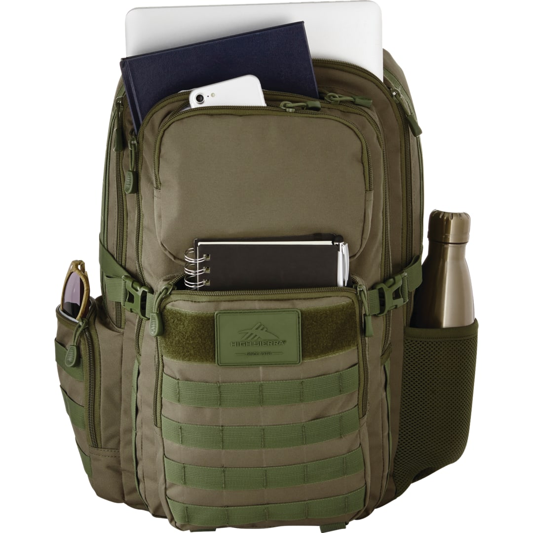 High Sierra High Sierra Tactical 15" Computer Pack - 8052-59 Green