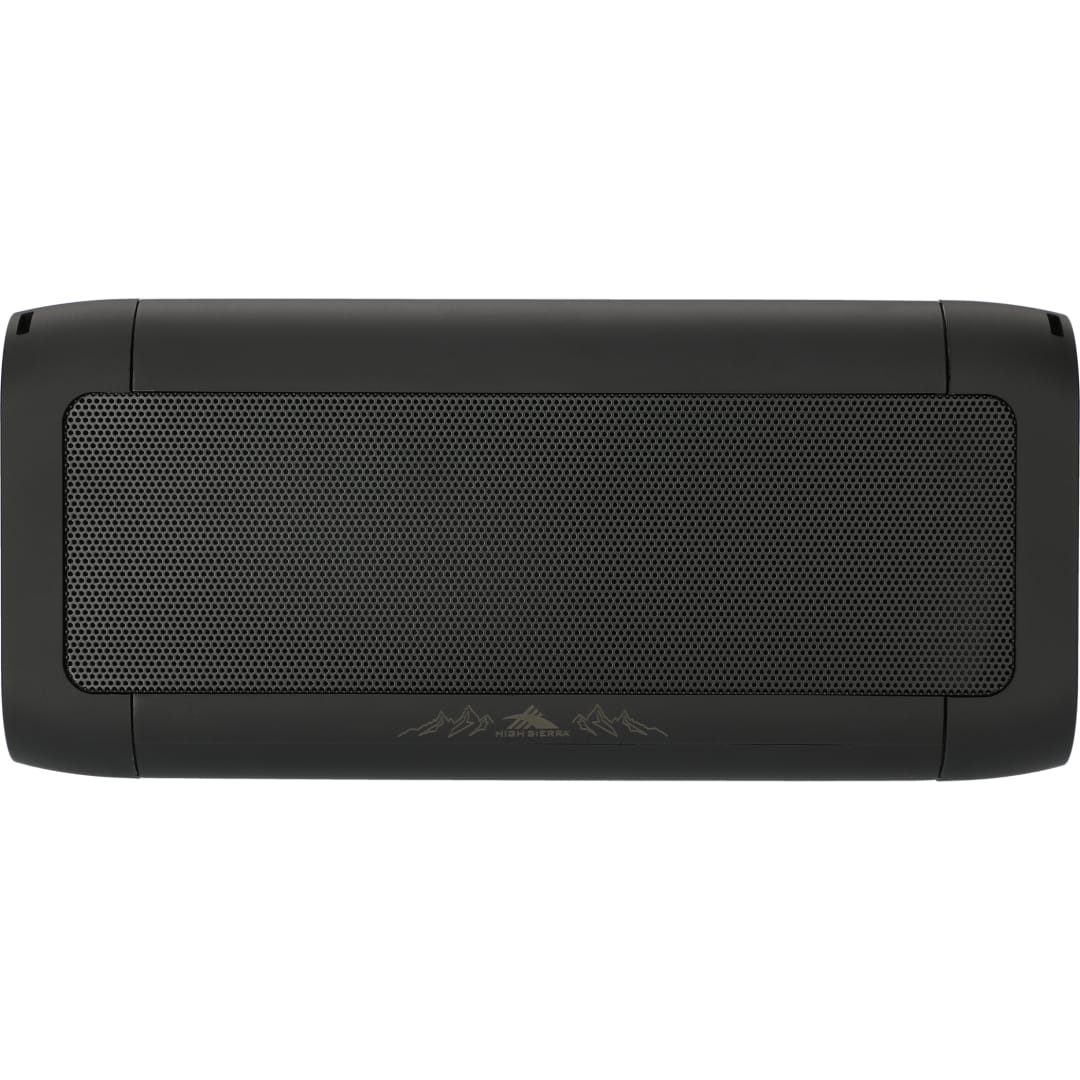 High Sierra High Sierra Outdoor Speaker &amp; Wireless PowerBank - 8053-07 Black