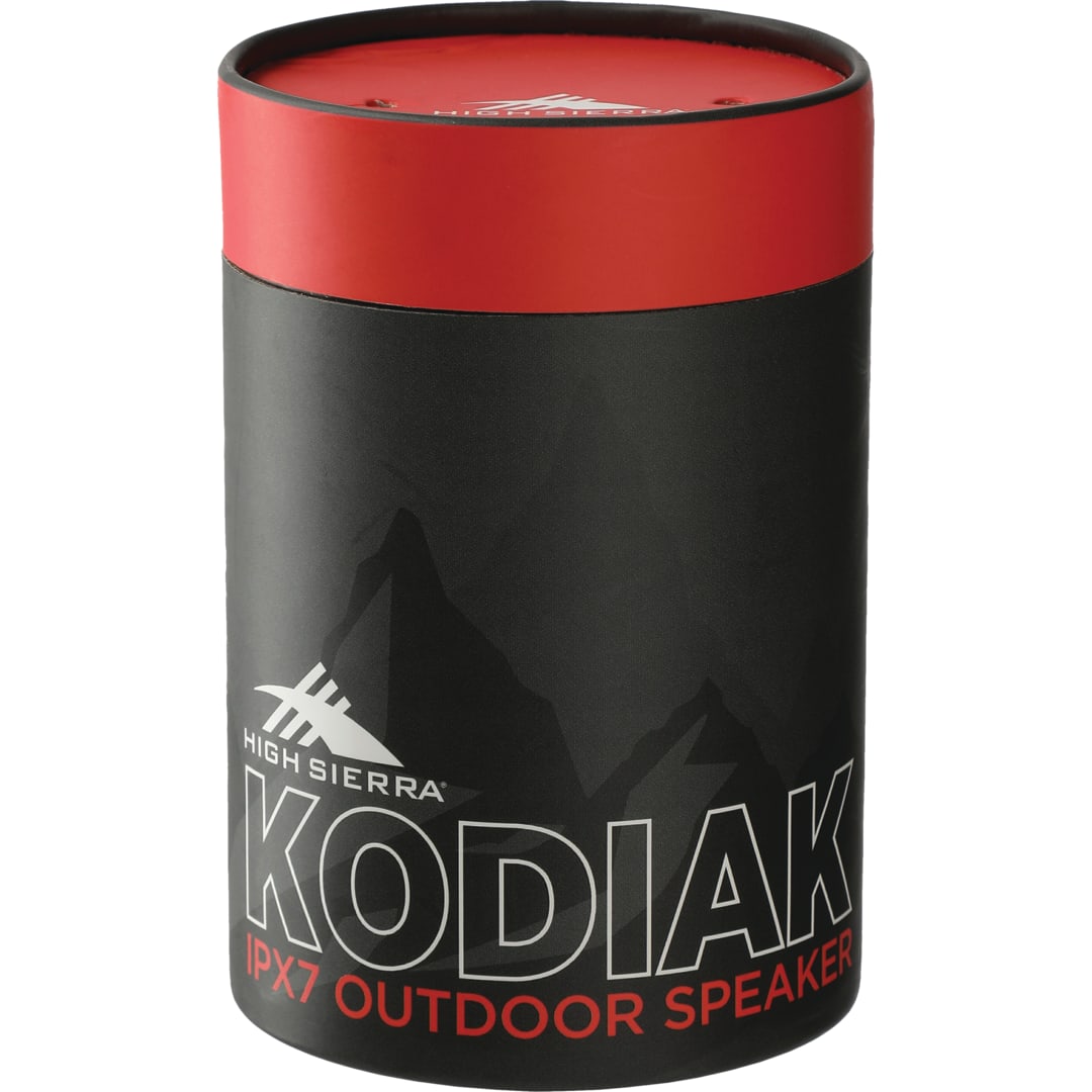 High Sierra High Sierra Kodiak IPX7 Outdoor Bluetooth Speaker - 8053-08 Black