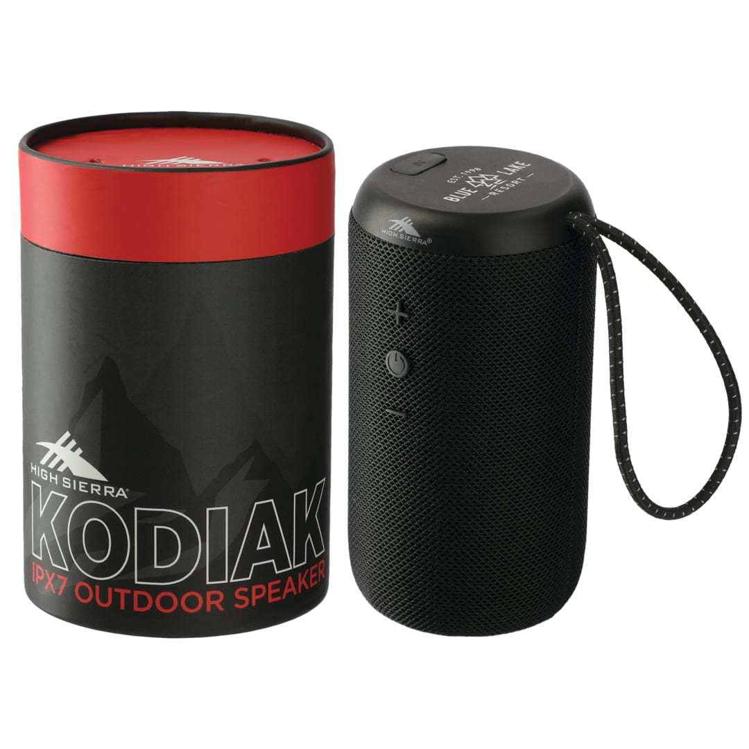 High Sierra High Sierra Kodiak IPX7 Outdoor Bluetooth Speaker - 8053-08 Black