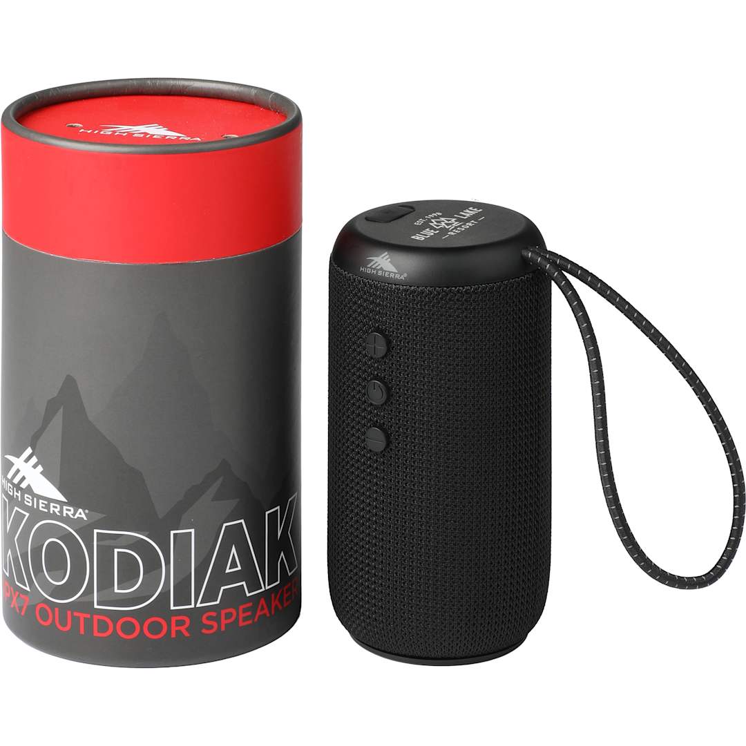 High Sierra High Sierra Kodiak IPX7 Outdoor Bluetooth Speaker - 8053-08 Black