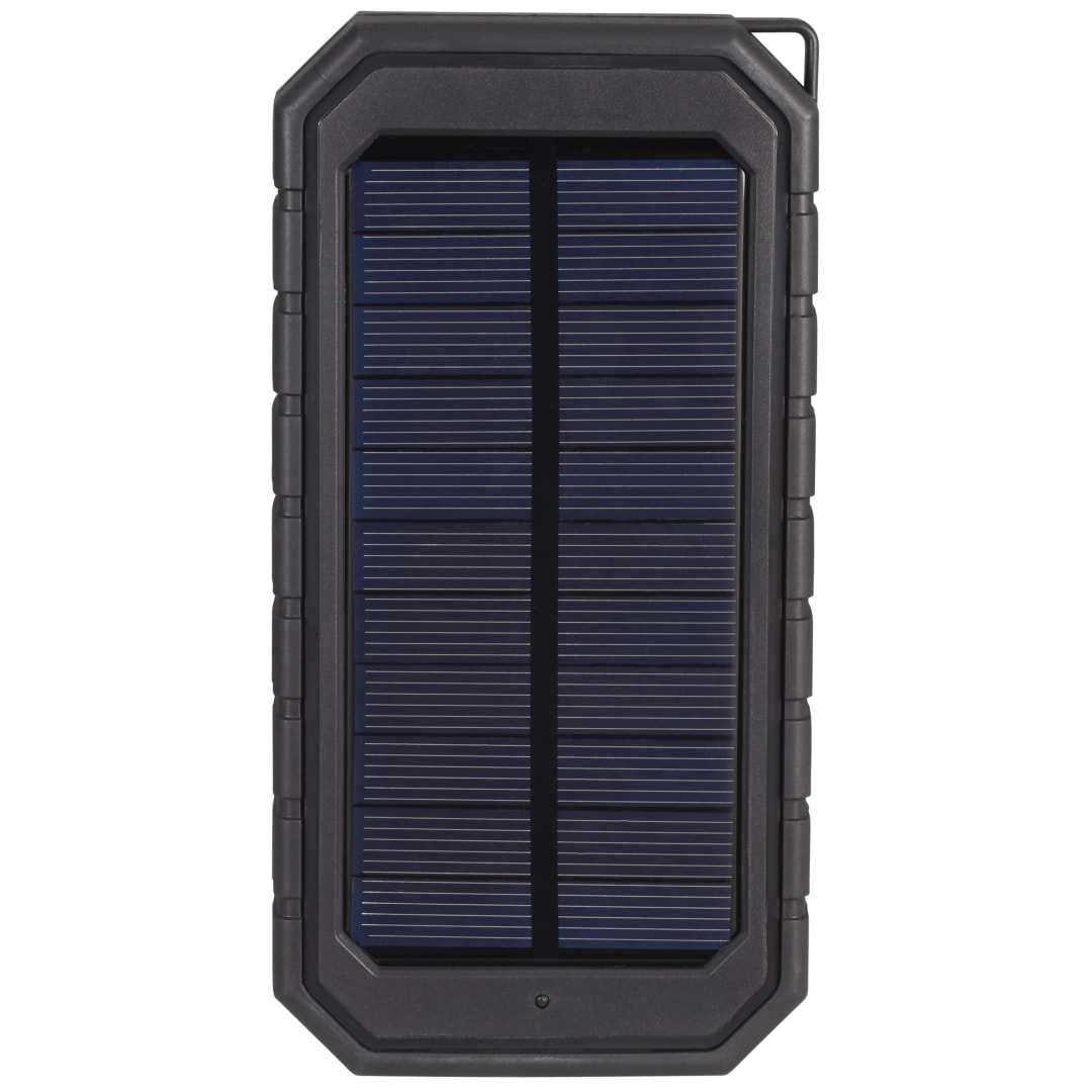 High Sierra High Sierra® IPX 5 Solar Fast Wireless Power Bank - 8053-09 Black