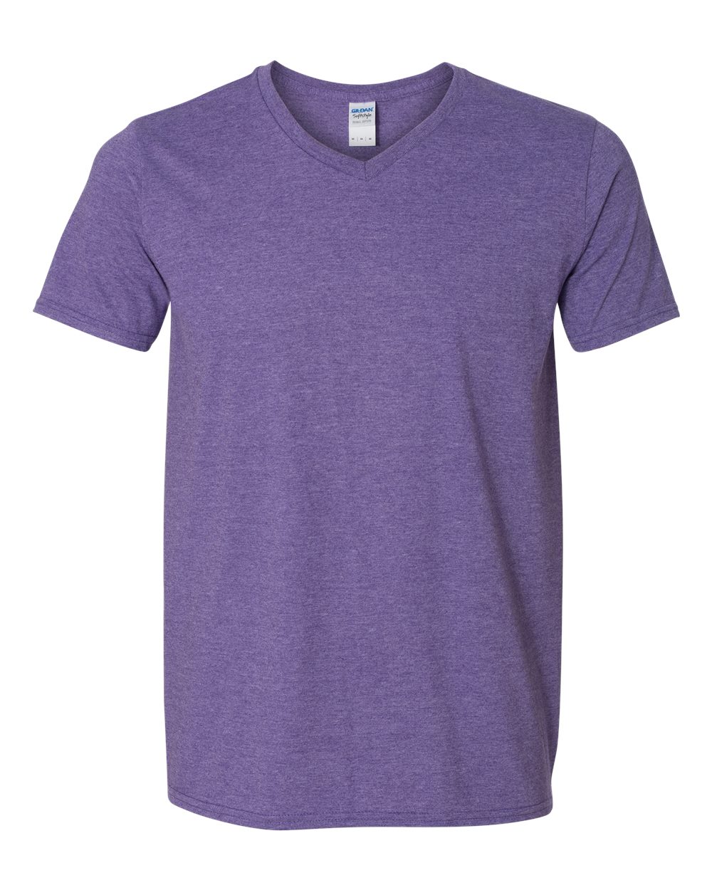 Gildan Unisex Softstyle® V-Neck T-Shirt - 64V00 Heather Purple