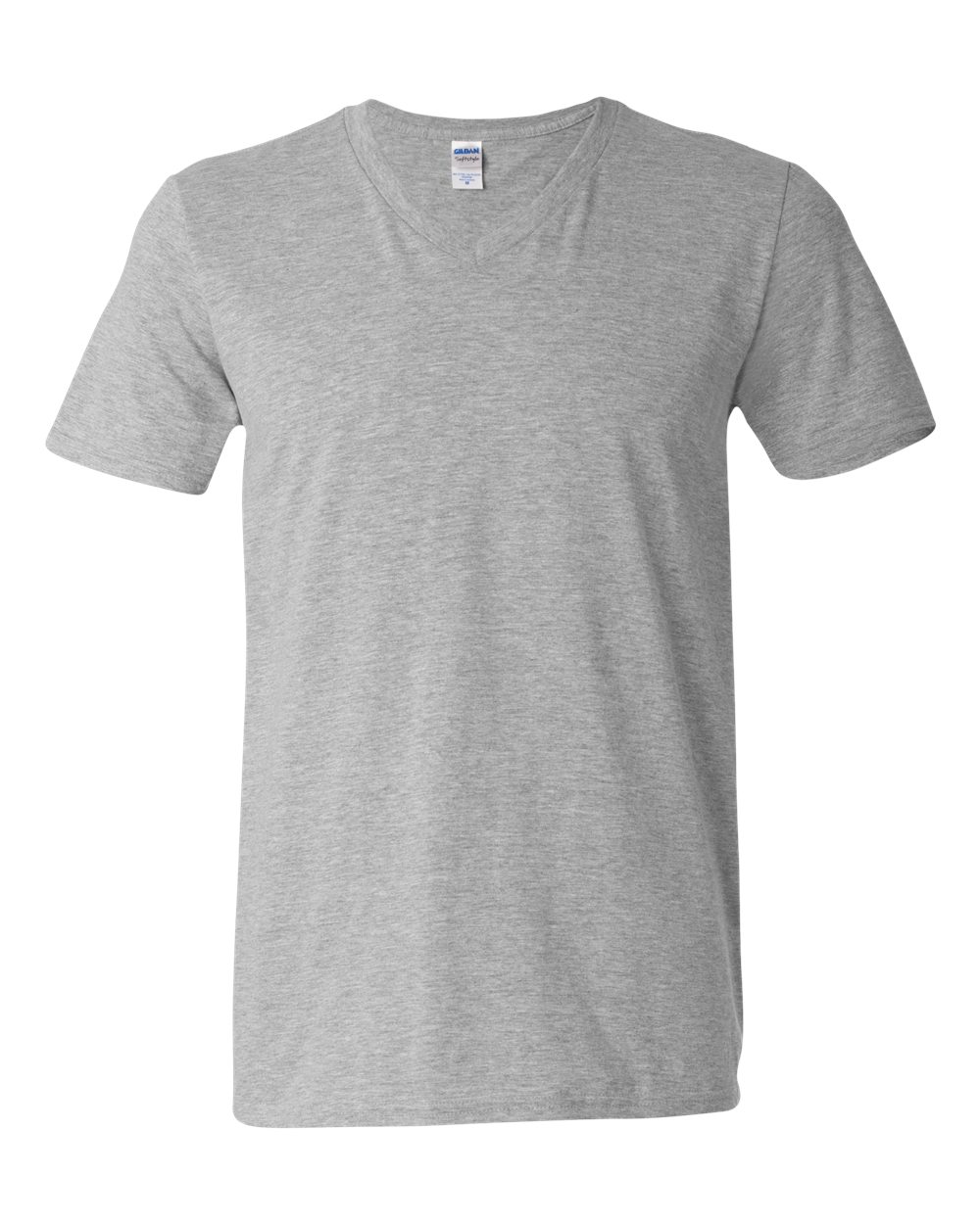 Gildan Unisex Softstyle® V-Neck T-Shirt - 64V00 Sport Grey