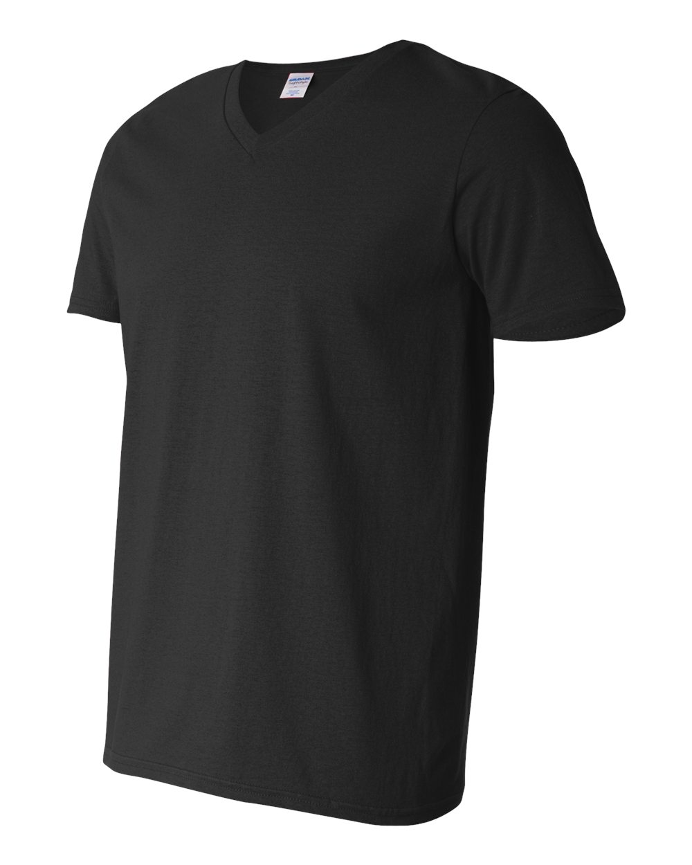 Gildan Unisex Softstyle® V-Neck T-Shirt - 64V00 Black