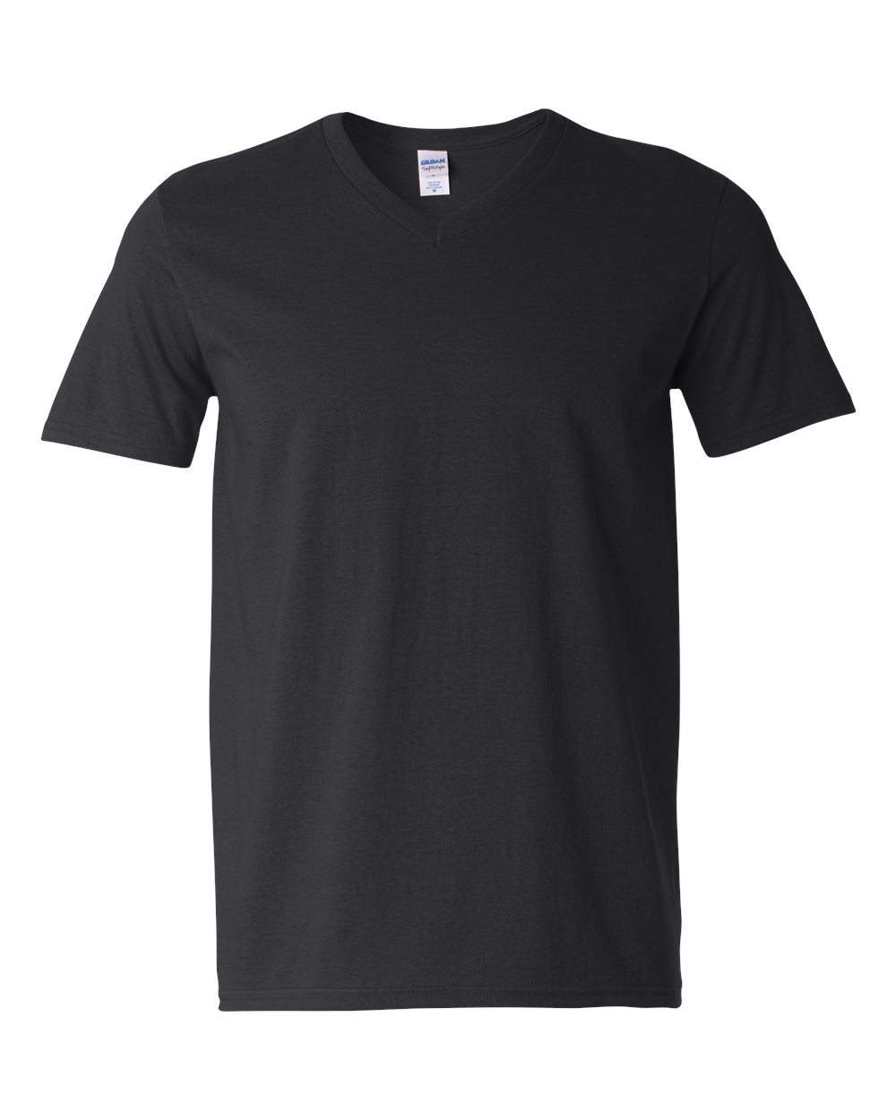 Gildan Unisex Softstyle® V-Neck T-Shirt - 64V00 Black