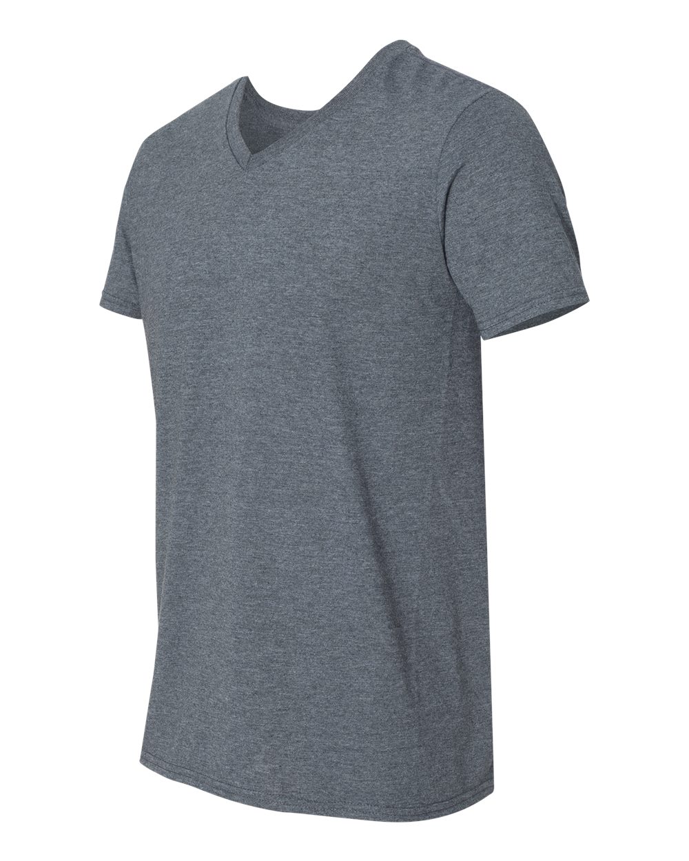 Gildan Unisex Softstyle® V-Neck T-Shirt - 64V00 Dark Heather