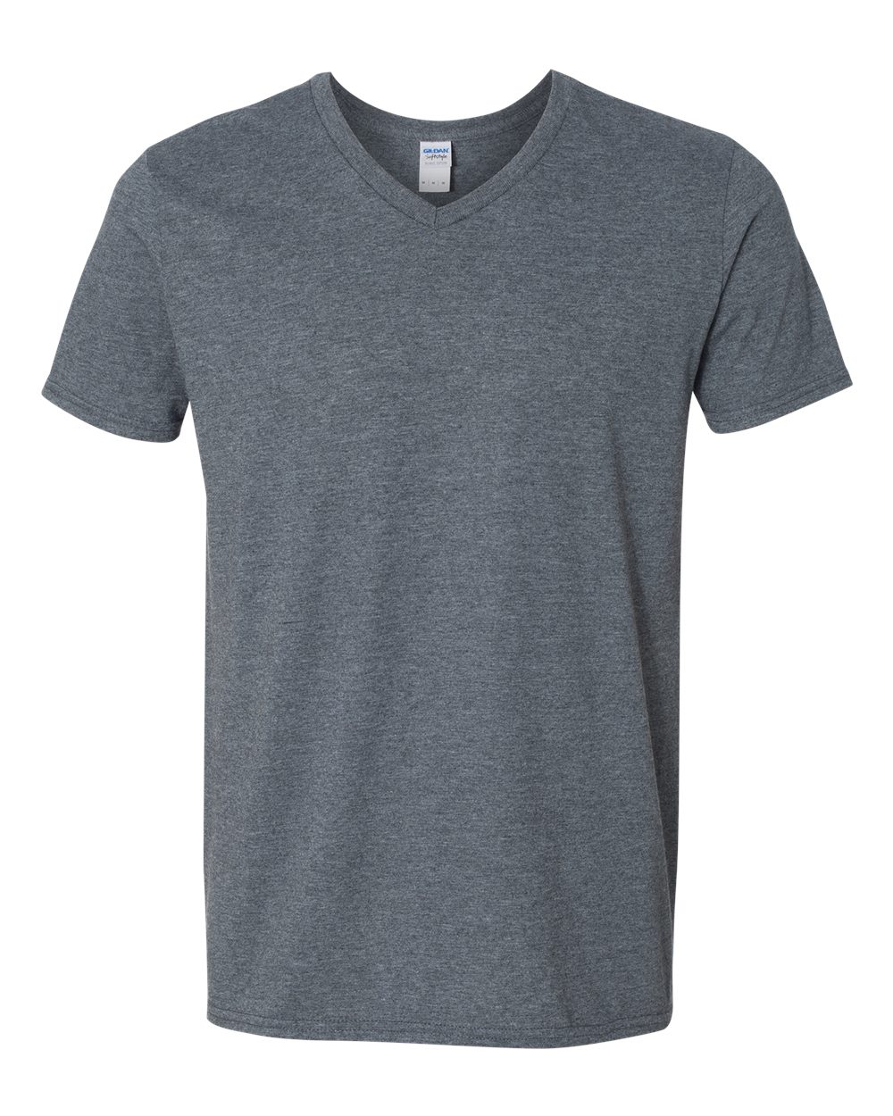 Gildan Unisex Softstyle® V-Neck T-Shirt - 64V00 Dark Heather
