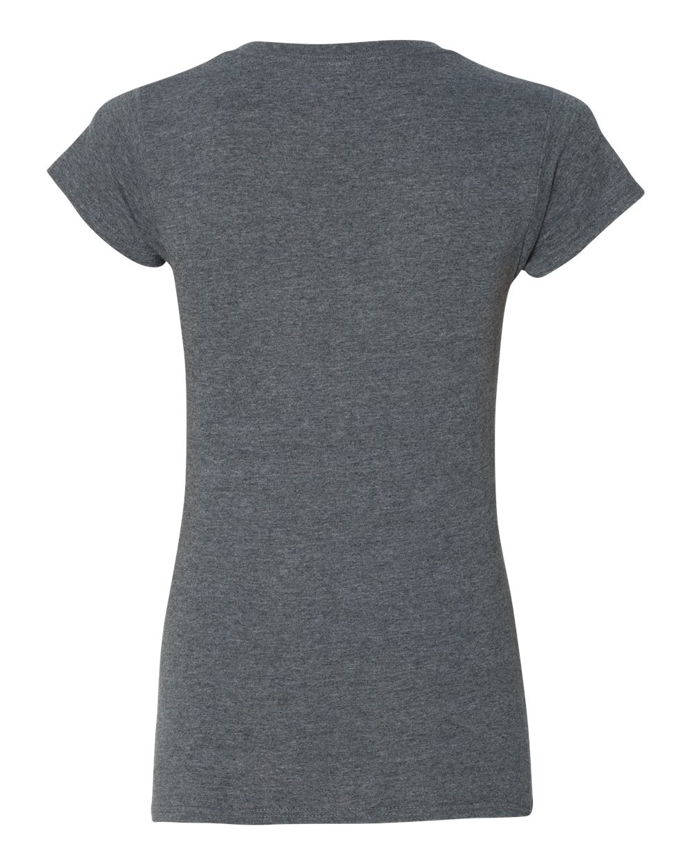 Gildan Women's Softstyle® V-Neck T-Shirt - 64V00L Dark Heather