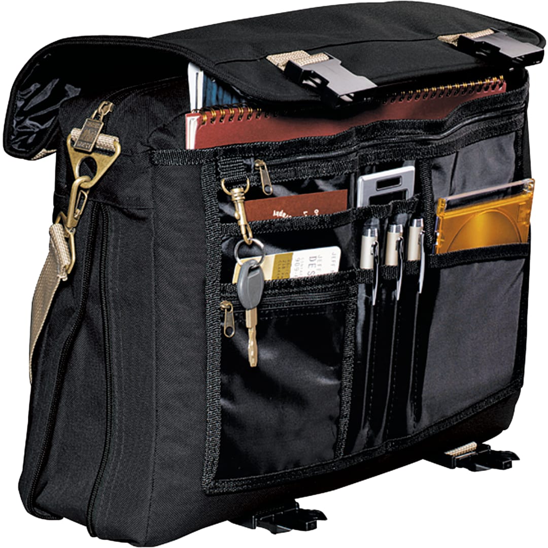 Northwest Expandable Messenger Bag - 8800-05 Black