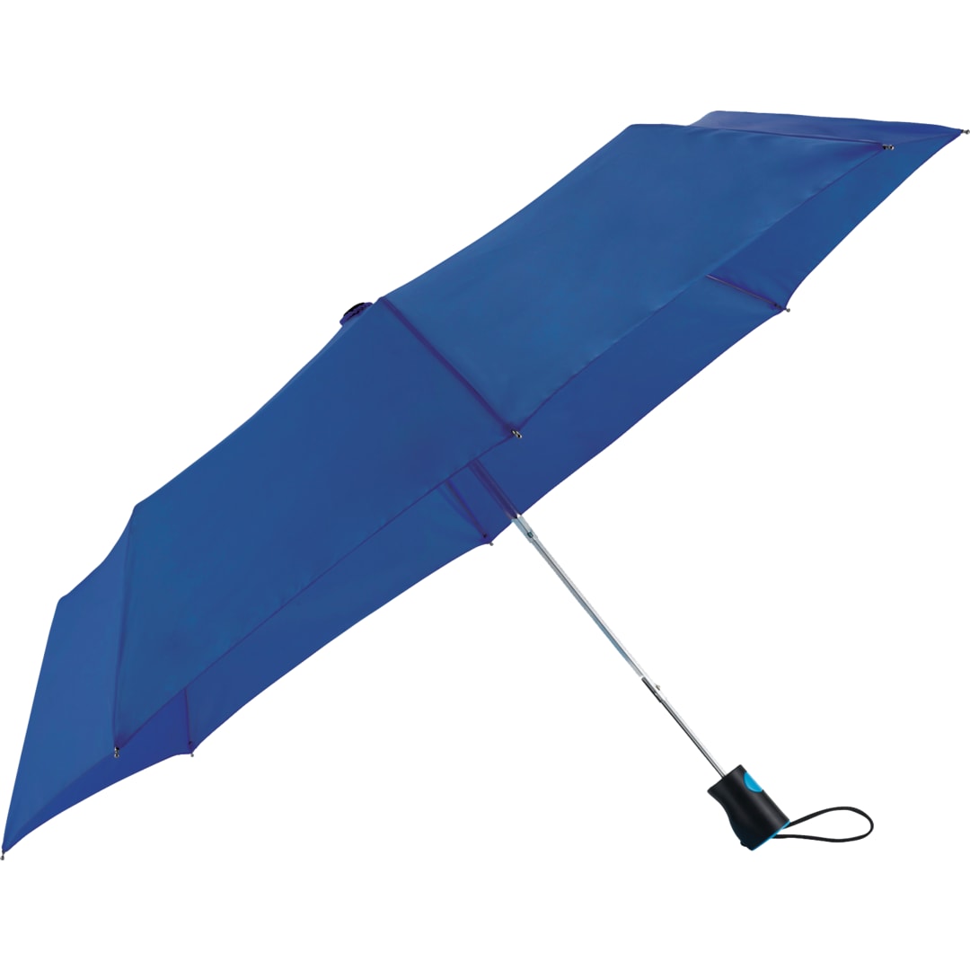 totes 42&quot; totes&#174; 3 Section Auto Open Umbrella - 8850-01 Blue