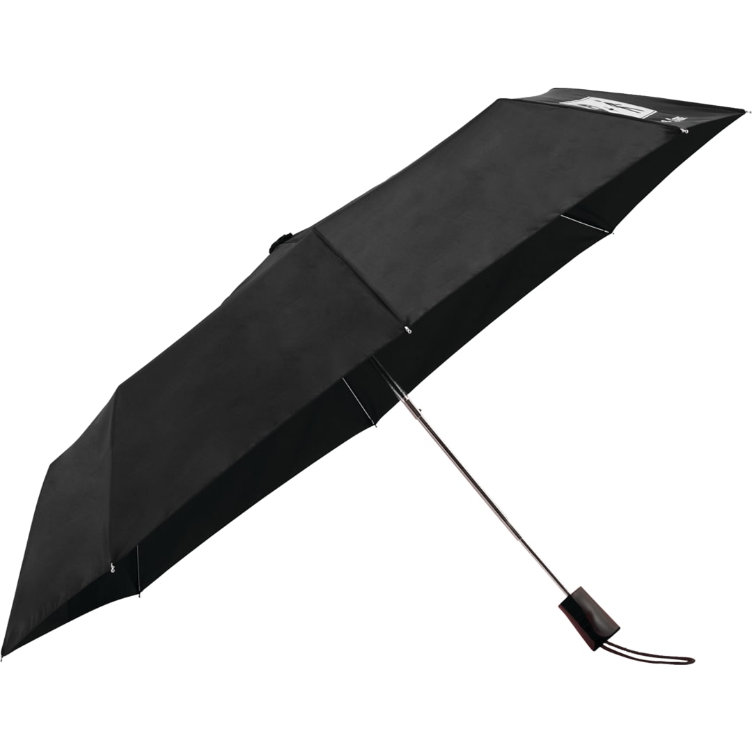 totes 42" totes® 3 Section Auto Open Umbrella - 8850-01 Black