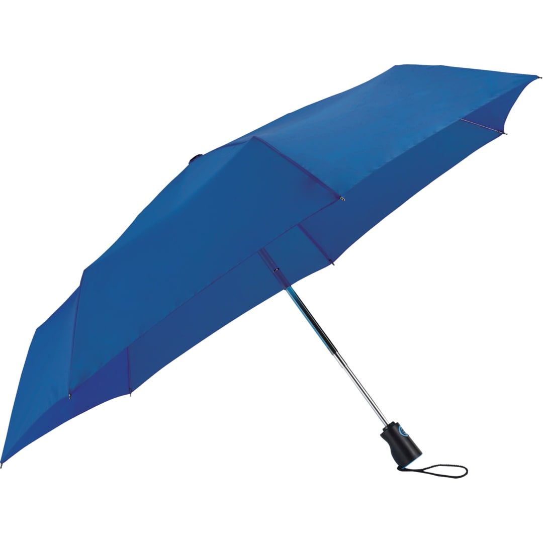 totes 44" totes® 3 Section Auto Open/Close Umbrella - 8850-02 Blue