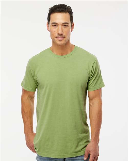 M&O Unisex Vintage Garment-Dyed T-Shirt - 6500M - 6500MM Aloe