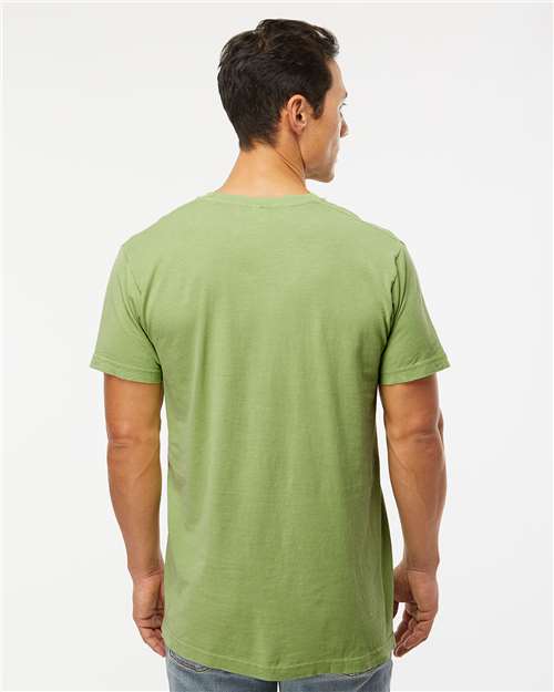 M&O Unisex Vintage Garment-Dyed T-Shirt - 6500M - 6500MM Aloe