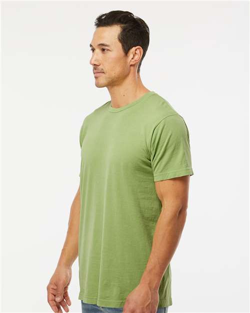 M&O Unisex Vintage Garment-Dyed T-Shirt - 6500M - 6500MM Aloe