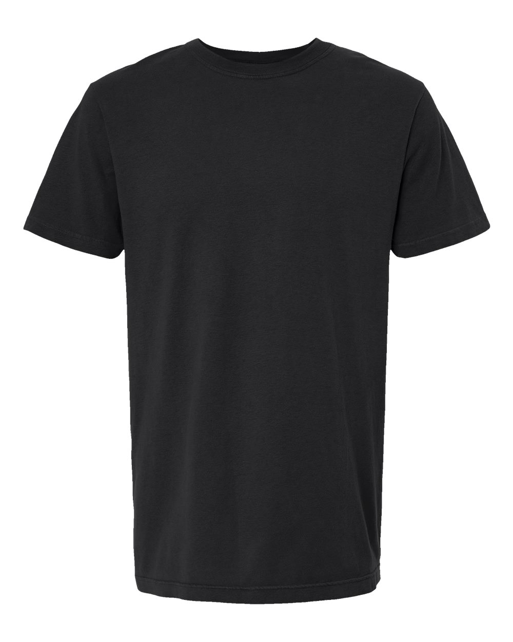 M&O Unisex Vintage Garment-Dyed T-Shirt - 6500M - 6500MM Black