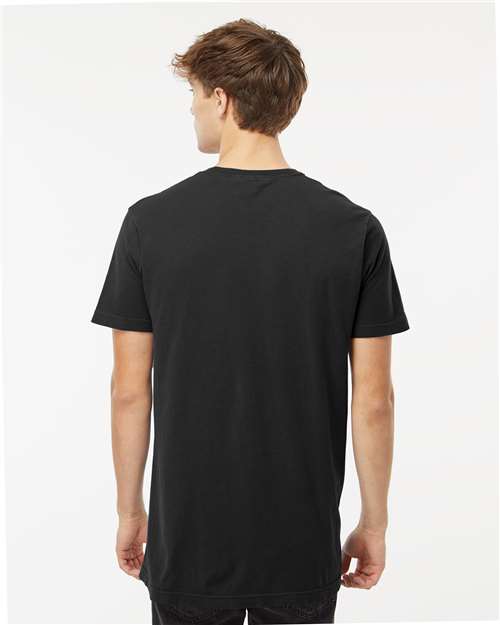 M&O Unisex Vintage Garment-Dyed T-Shirt - 6500M - 6500MM Black