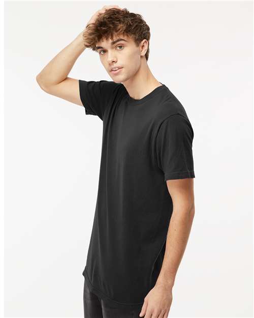 M&O Unisex Vintage Garment-Dyed T-Shirt - 6500M - 6500MM Black