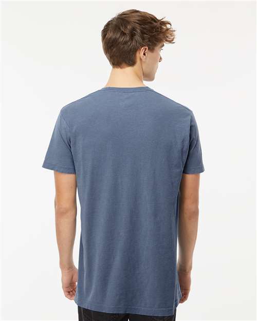 M&O Unisex Vintage Garment-Dyed T-Shirt - 6500M - 6500MM Blue Jean